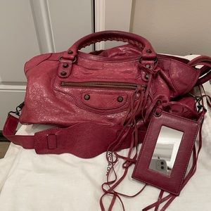 Balenciaga City Handbag - Red